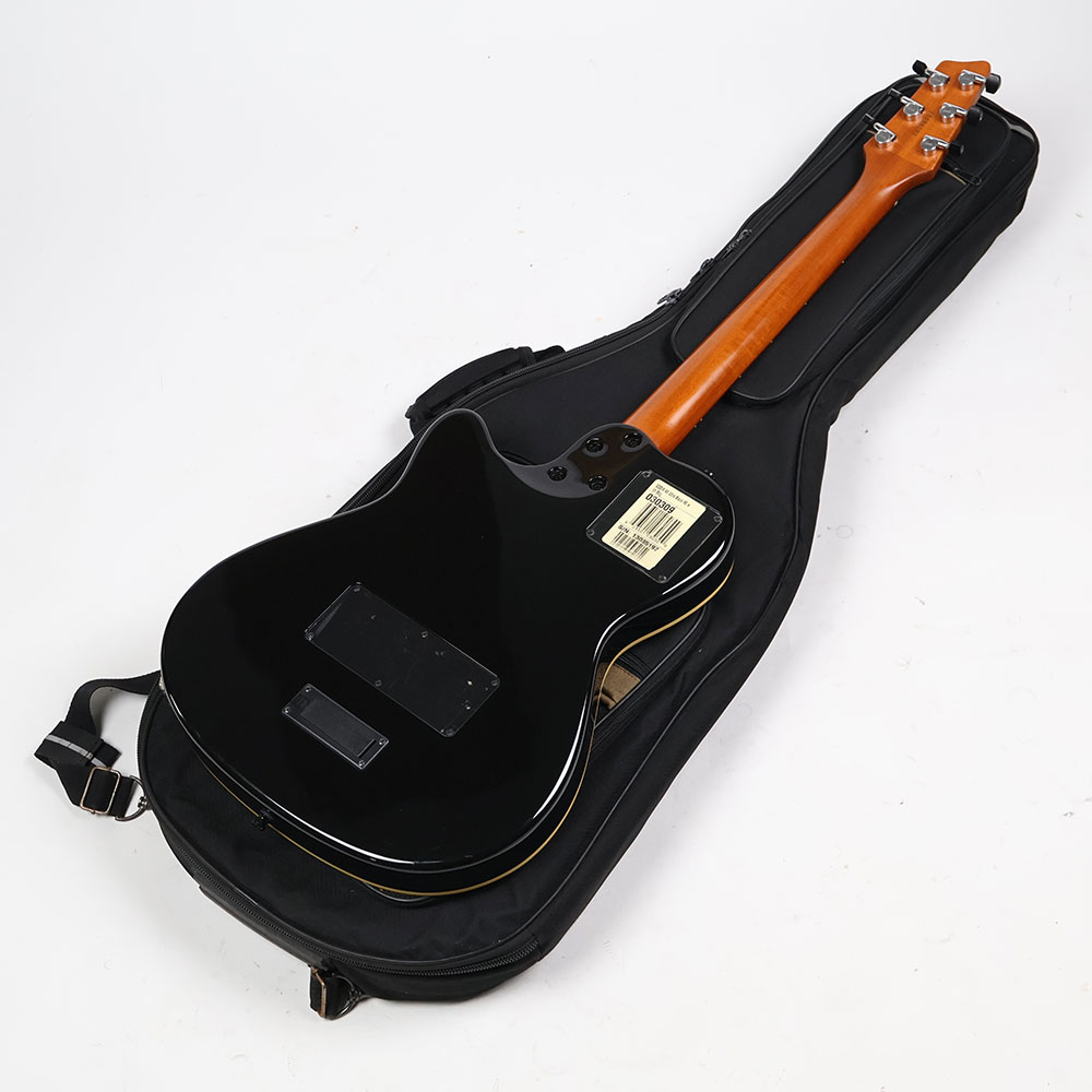 【中古】 Godin A6 Ultra Black 2013年製 ハムバッカー+ピエゾピックアップ搭載 ゴダン 背面