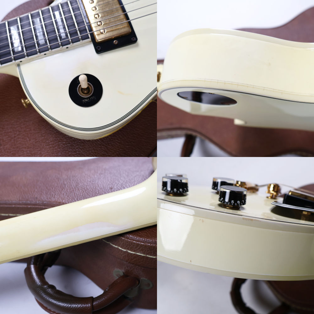 【中古】 エレキギター Gibson Les Paul Custom  Alpine White 1999年製 ギブソン レスポールカスタム ホワイト 傷