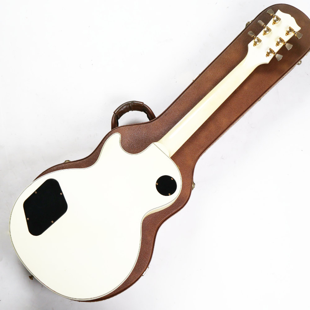 【中古】 エレキギター Gibson Les Paul Custom  Alpine White 1999年製 ギブソン レスポールカスタム ホワイト ボディバック画像 