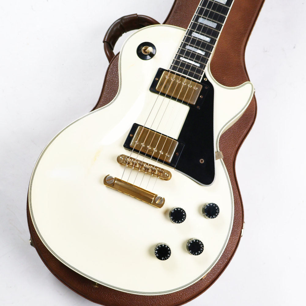 【中古】 エレキギター Gibson Les Paul Custom  Alpine White 1999年製 ギブソン レスポールカスタム ホワイト ボディ画像 