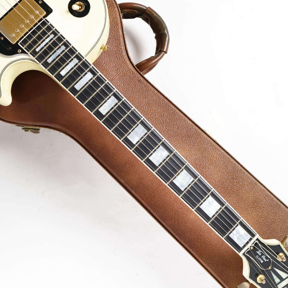 【中古】 エレキギター Gibson Les Paul Custom  Alpine White 1999年製 ギブソン レスポールカスタム ホワイト ネック