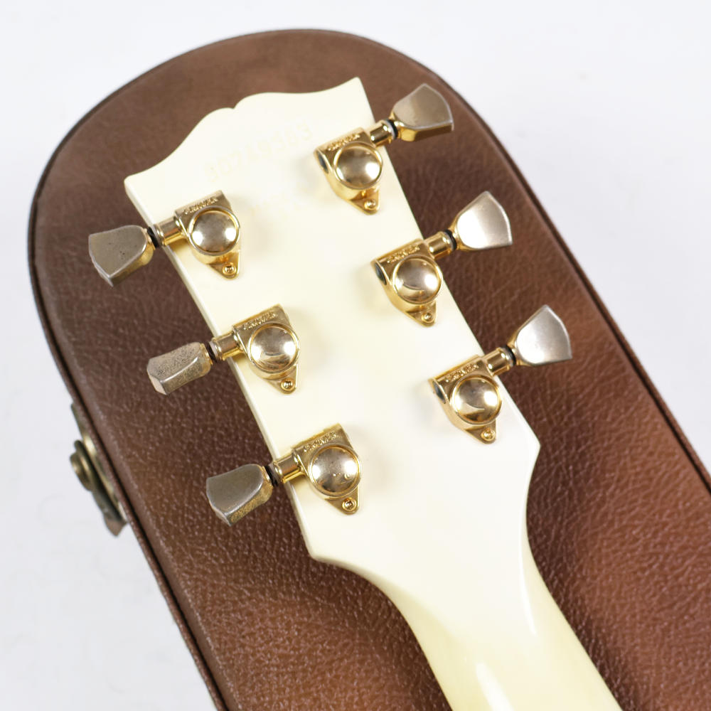 【中古】 エレキギター Gibson Les Paul Custom  Alpine White 1999年製 ギブソン レスポールカスタム ホワイト ヘッド裏画像