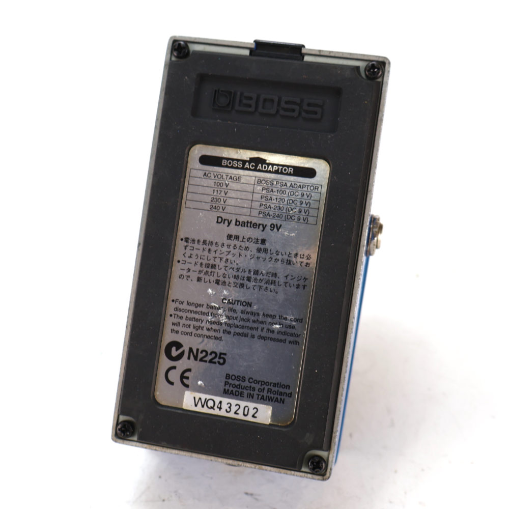 【中古】コンプレッサー エフェクター BOSS CS-3 Compression Sustainer ギターエフェクター ボトム画像