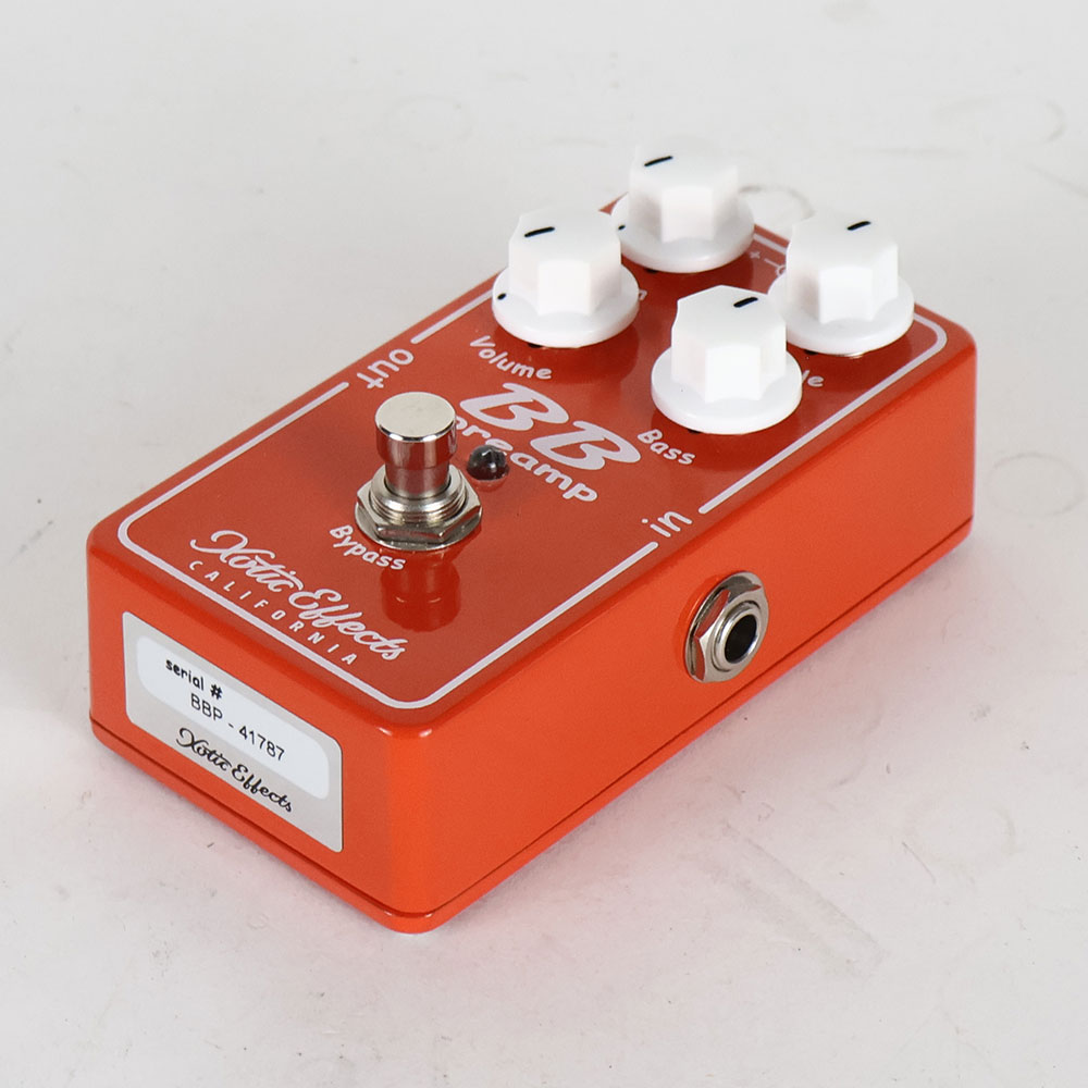 【中古】 プリアンプブースター XOTIC BBP-V1.5 BB Preamp 全体