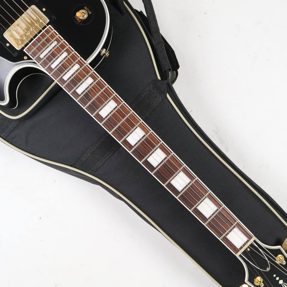 【中古】 Tokai トーカイ LC-CTM MBB 2023年製 ベアナックルPU搭載 エレキギター レスポール カスタム タイプ 東海楽器 ネック