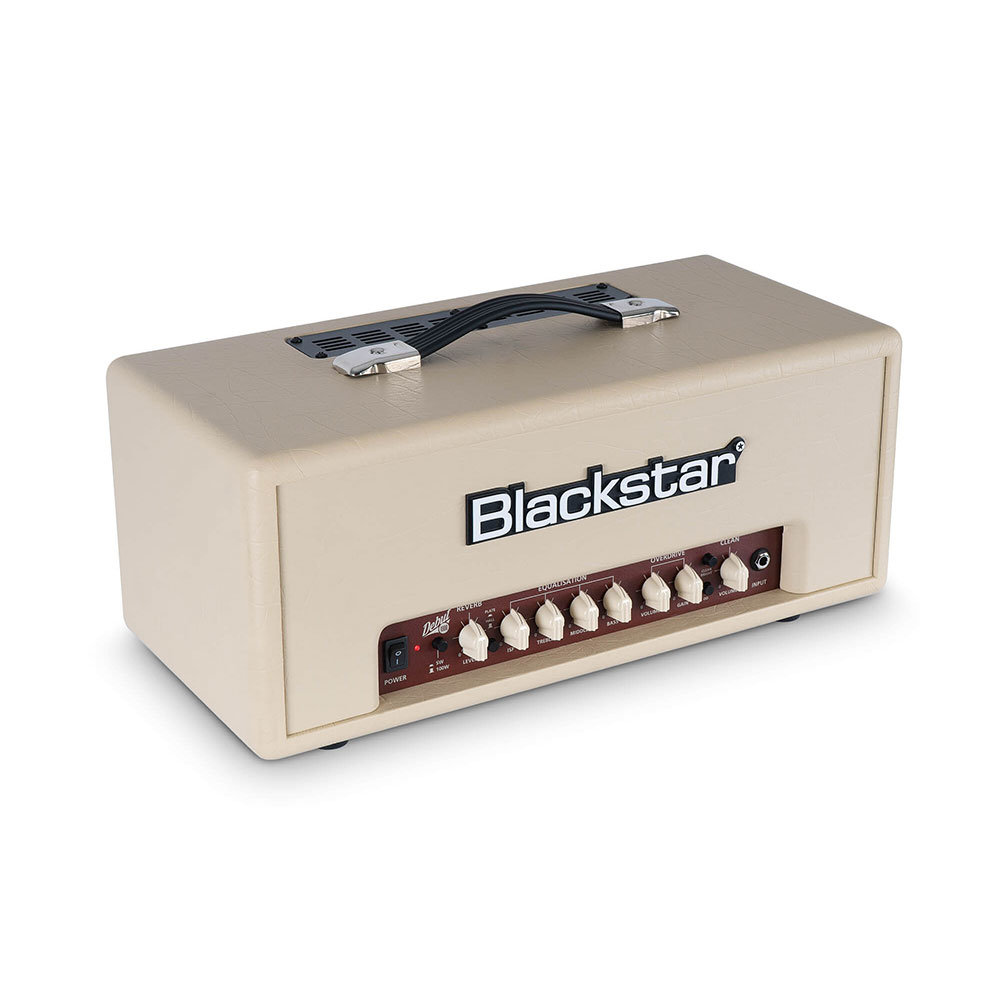 ブラックスター ギターアンプヘッド BLACKSTAR 100RH HEAD  CREAM ギターアンプ 100W リバーブ内蔵 全体