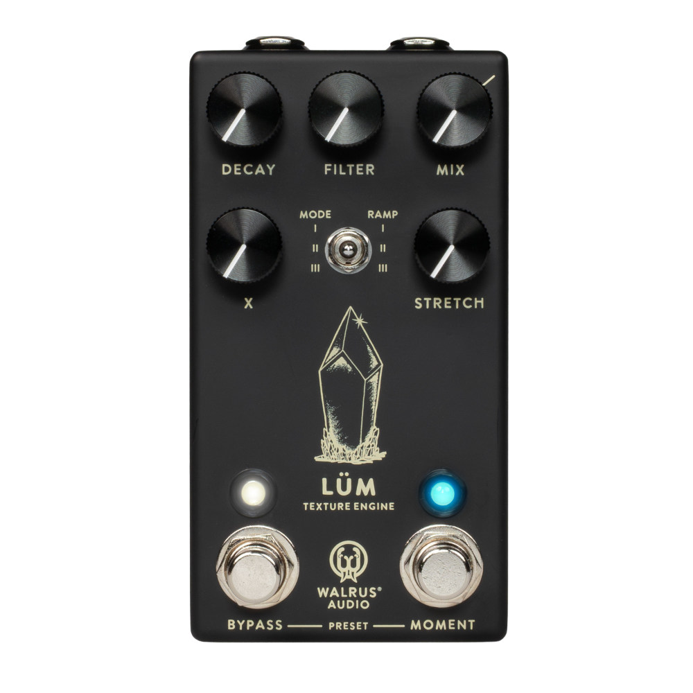 WALRUS AUDIO ウォルラスオーディオ WAL-LUM ＃BK Lum Texture Engine リバーブ ギターエフェクター
