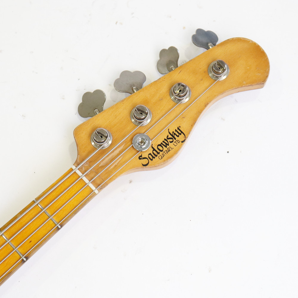 【中古】 Sadowsky NYC サドウスキー Standard 4 1989年製 LTDロゴ  3桁シリアル 初期モデル ジャズベースタイプ エレキベース ヘッド