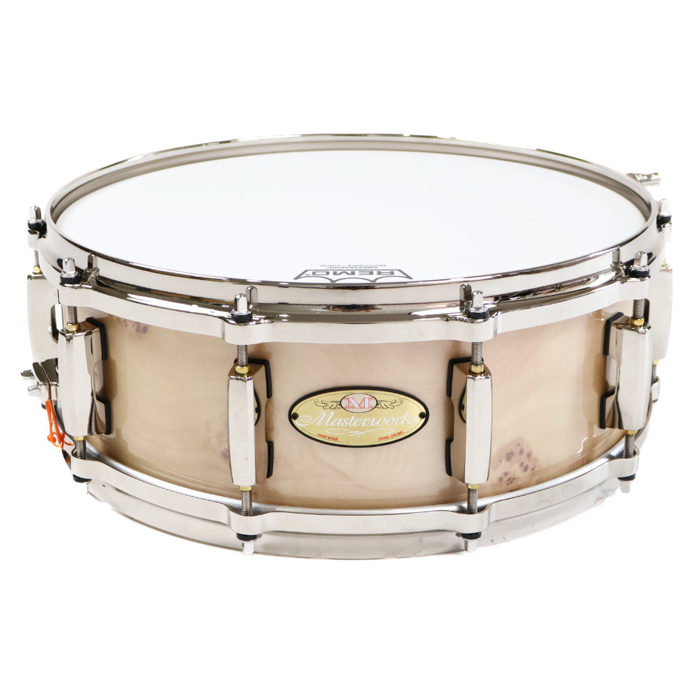 Pearl パール MWAC1450S Masterworks Z-type Oak w/Mappa Burl 14×5 スネアドラム