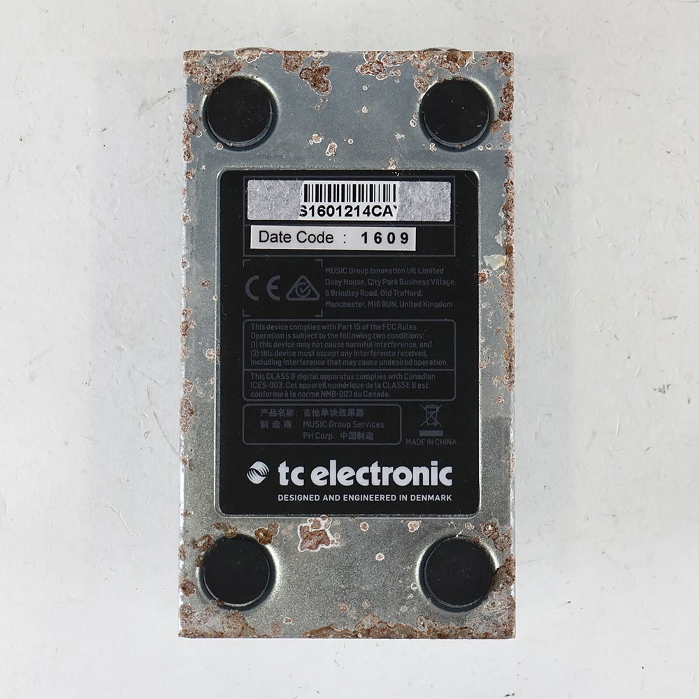 【中古】リバーブ TCエレクトロニック tc electronic Skysurfer Reverb ギターエフェクター 裏面