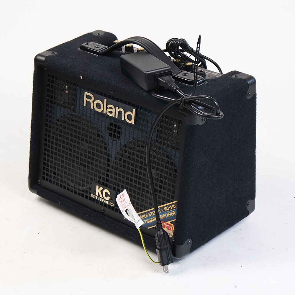 【中古】 キーボードアンプ Roland KC-110 全体