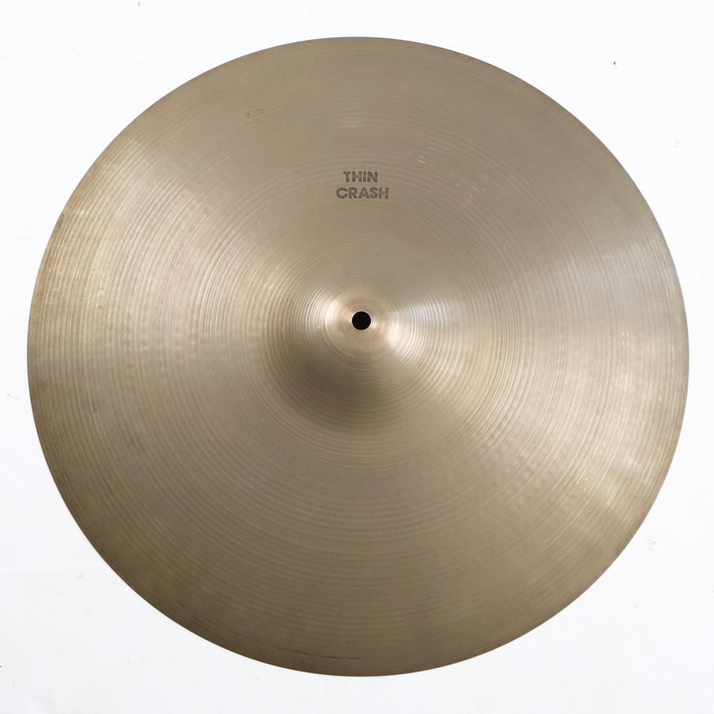 【中古】 クラッシュシンバル ジルジャン ZILDJIAN A Zildjian THIN CRASH 18インチ 70s〜80s ビンテージシンバル