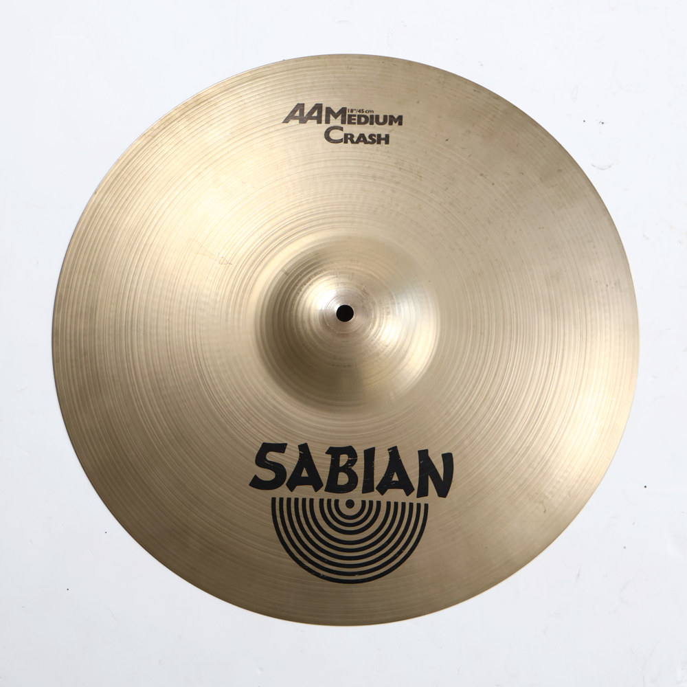 【中古】 クラッシュシンバル セイビアン SABIAN AA MEDIUM CRASH 18インチ