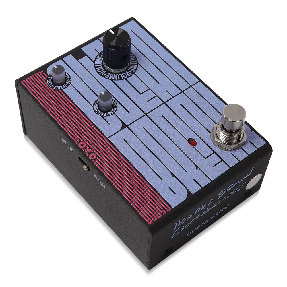 Heather Brown Electronicals ヘザーブラウンエレクトロニカルズ Clean Break ブースター ギターエフェクター 全体