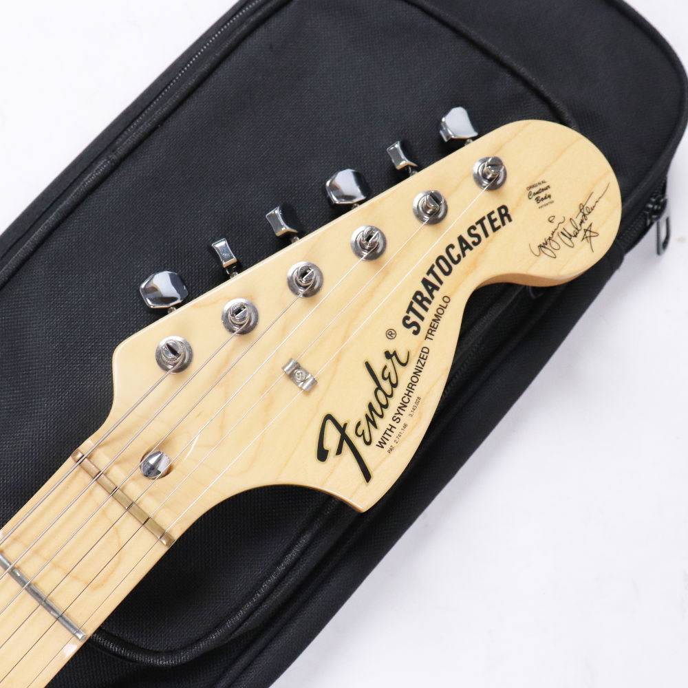 【中古】 エレキギター Fender MIJ Stratocaster Scalloped Vintage White 2018年製 フェンダー イングヴェイ・マルムスティーン ヘッド画像