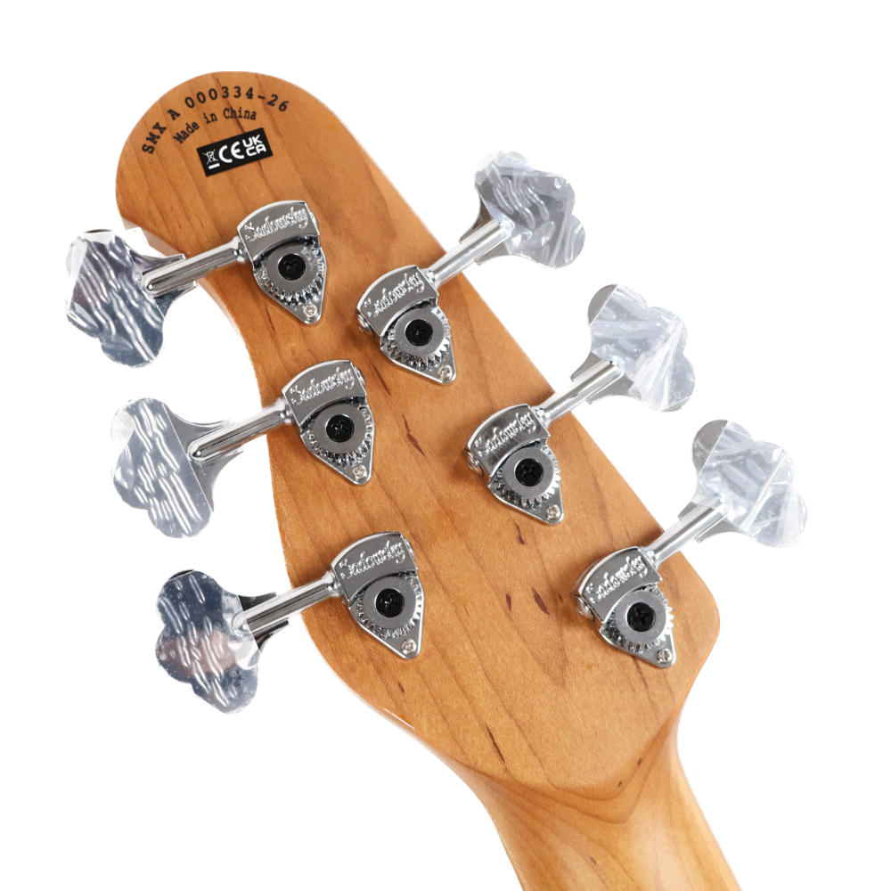 Sadowsky サドウスキー MetroExpress MX24 MS6 Modern Bass Maple Fingerboard Olympic White 6弦エレキベース ヘッド裏画像