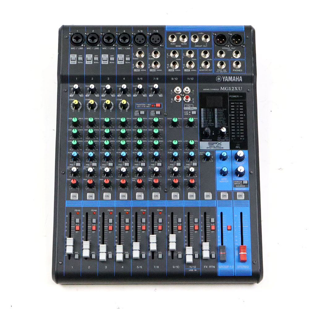 【中古】 ヤマハ YAMAHA MG12XU ミキサー