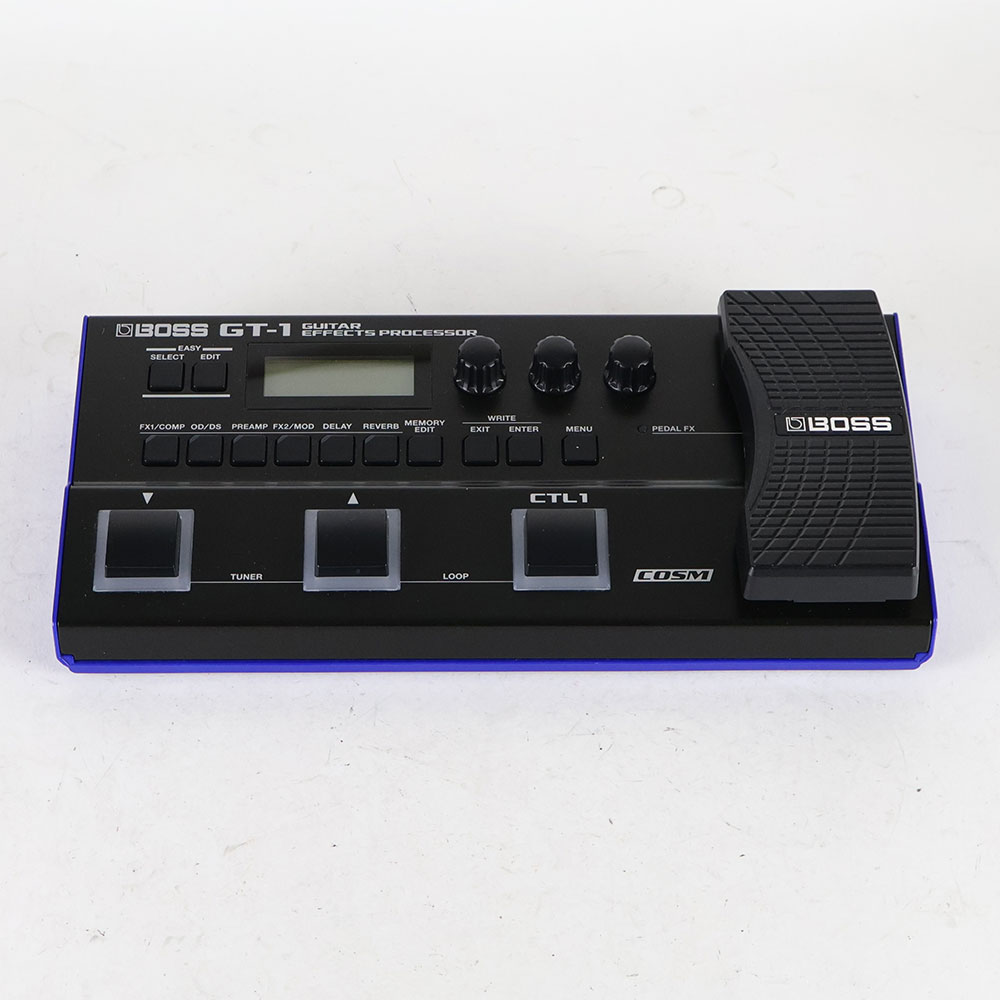 【中古】ボス マルチエフェクター BOSS GT-1 Guitar Effect Processor 正面