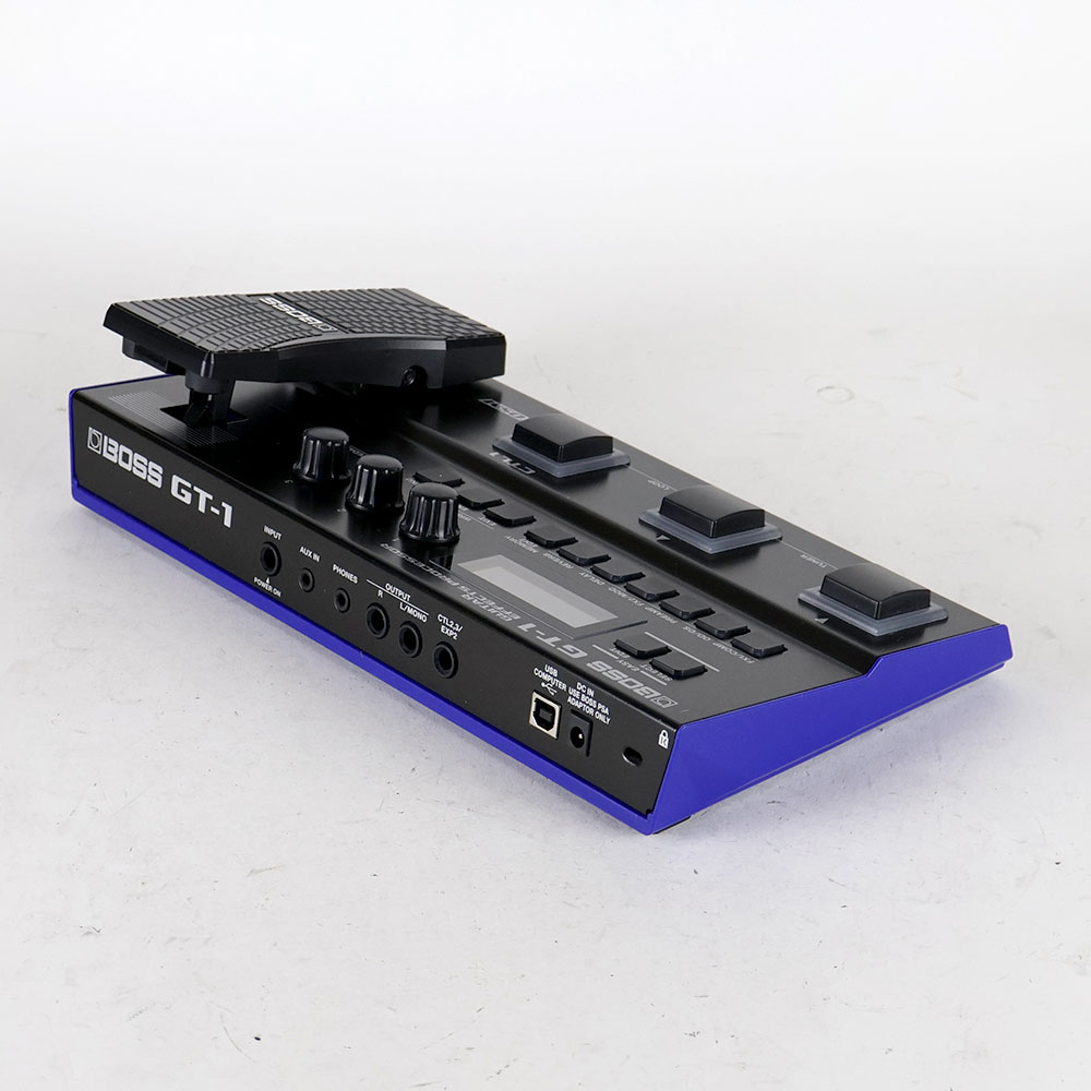 【中古】ボス マルチエフェクター BOSS GT-1 Guitar Effect Processor 全体