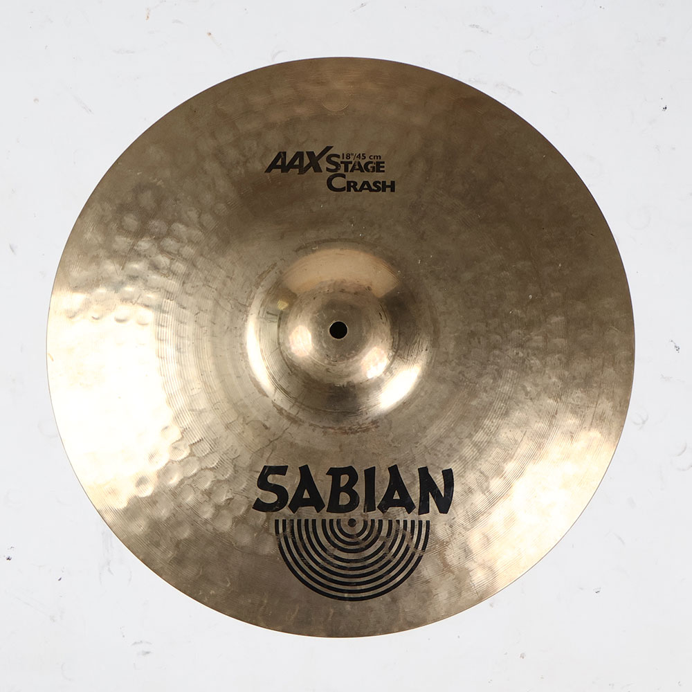 【中古】 クラシュシンバル セイビアン SABIAN AAX STAGE CRASH 18インチ