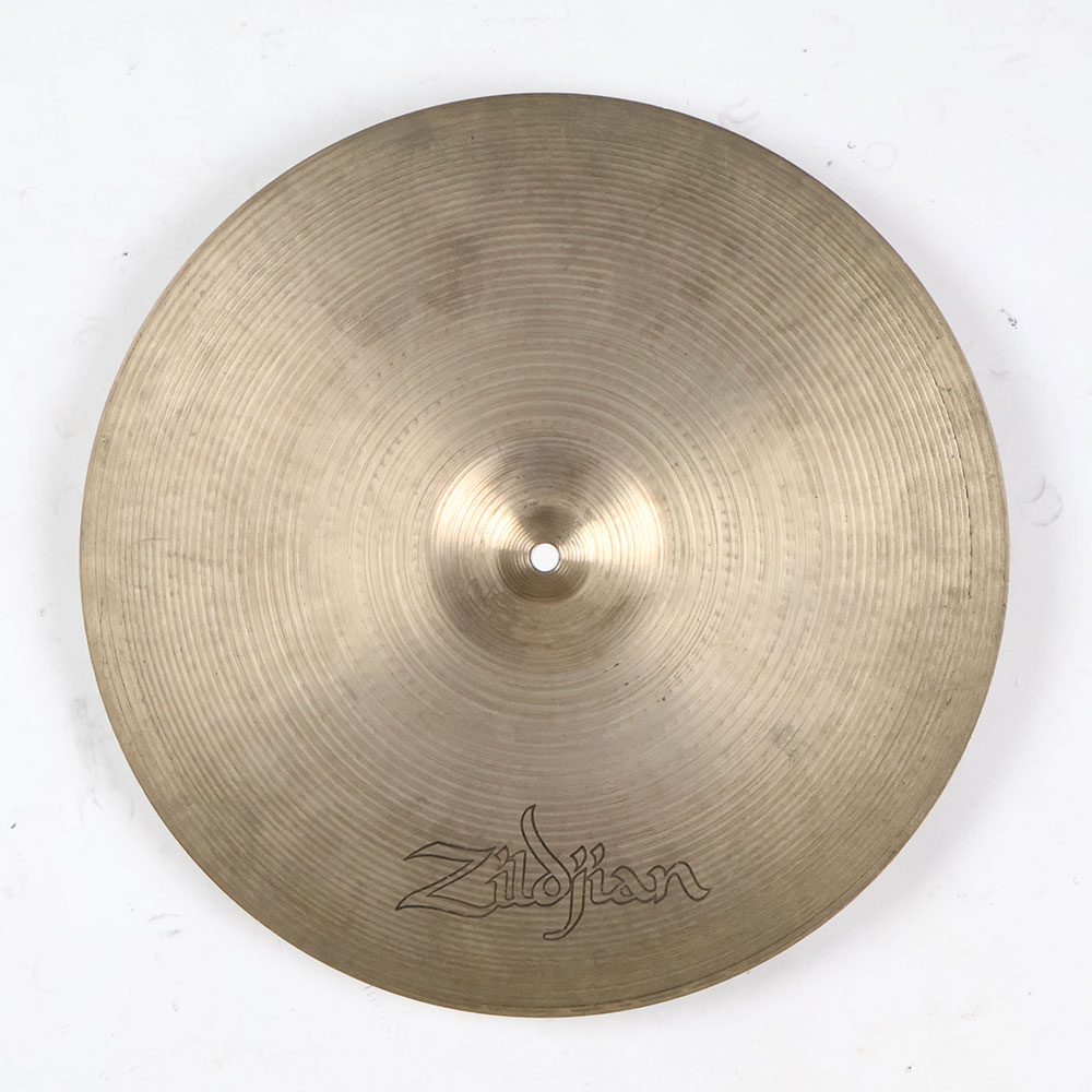 【中古】 クラッシュシンバル ジルジャン ZILDJIAN A Zildjian MEDIUM THIN CRASH 16インチ 70s〜80s クラッシュシンバル 裏面