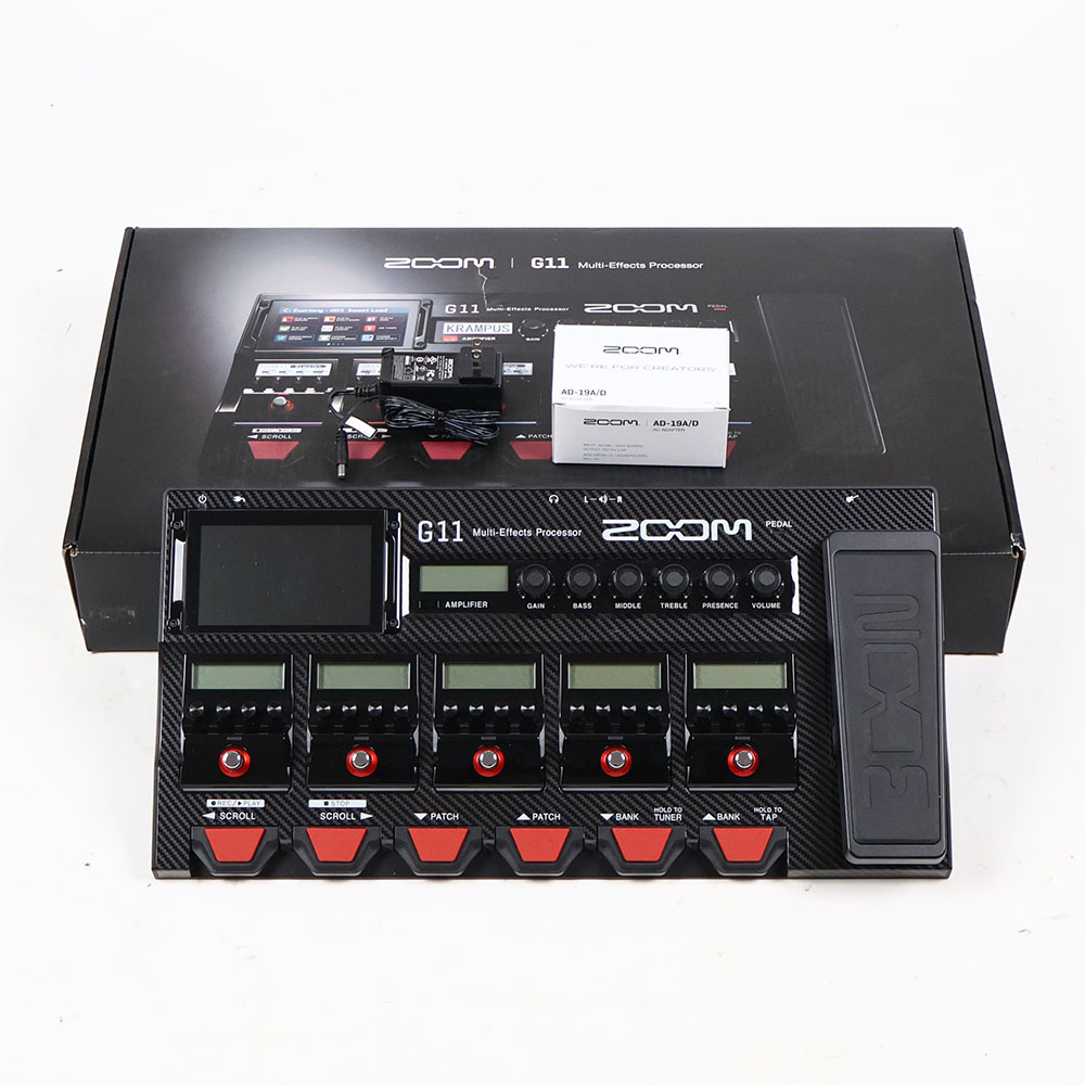 【中古】 マルチエフェクター ZOOM G11 ギターマルチエフェクター ズーム