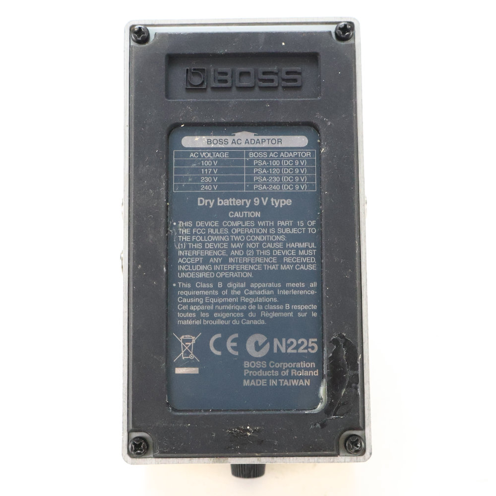 【中古】 デジタルディレイ エフェクター BOSS DD-3 Digtal Delay ギターエフェクター ディレイ 底面