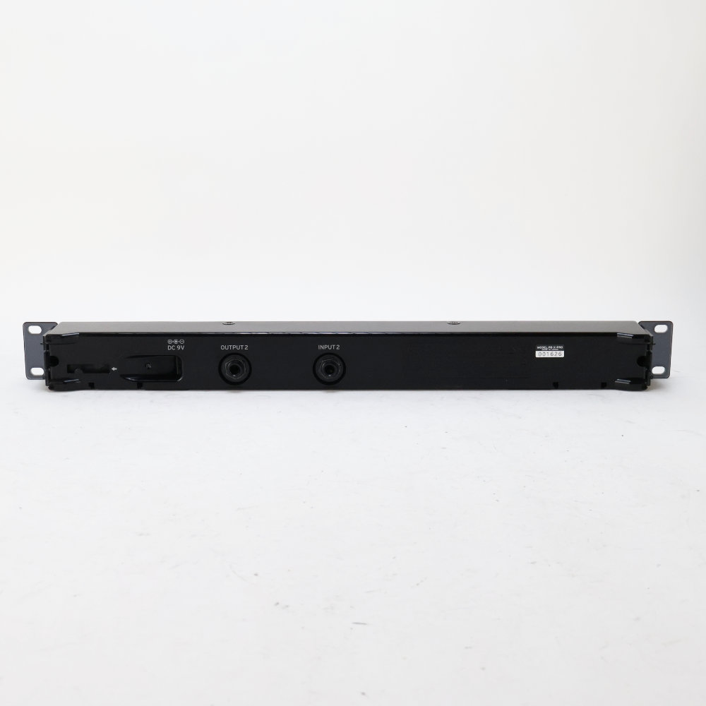 【中古】 KORG PITCHBLACK X Pro PB-X-PRO ピッチブラック ラックチューナー ラックマウントにも足元の平置きにも対応した視認性抜群のプロモデルチューナー 背面