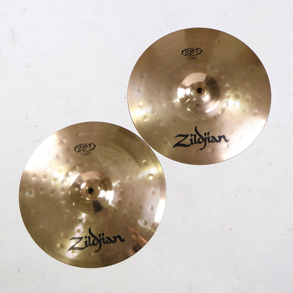 【中古】 ハイハットシンバル ペア ジルジャン ZILDJIAN ZBT HIHAT 14インチ ペア
