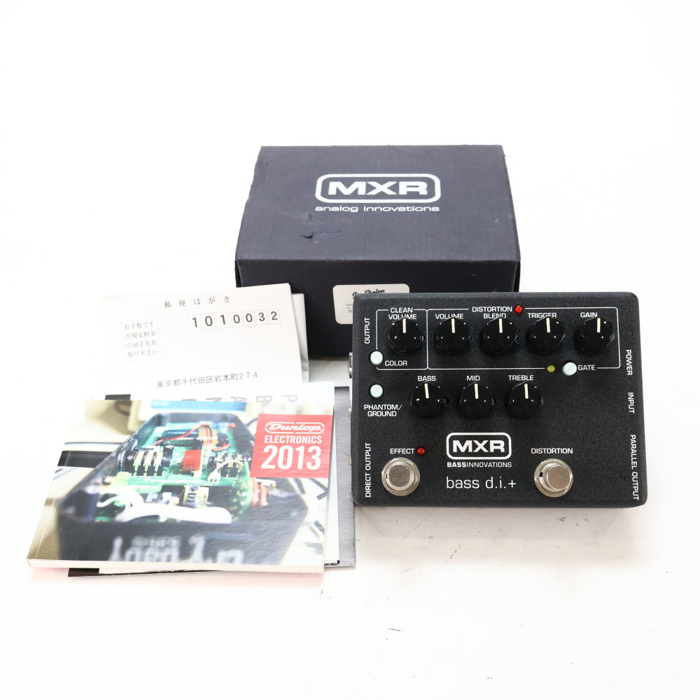 【中古】 ベース用ダイレクトボックス MXR M80 Bass D.I.＋ ベースディストーション ベースエフェクター