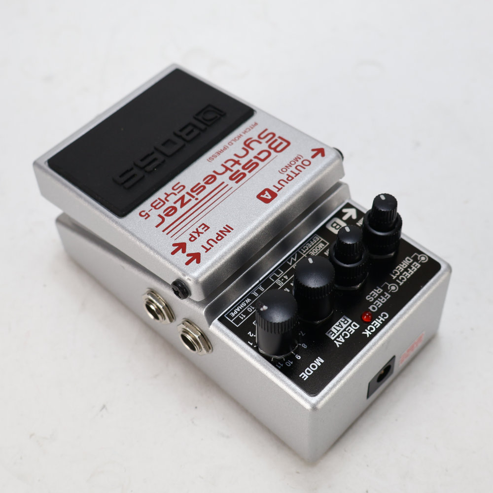 【中古】 ベースシンセサイザー BOSS SYB-5 Bass Systhsizer ボス ベースエフェクター 側面