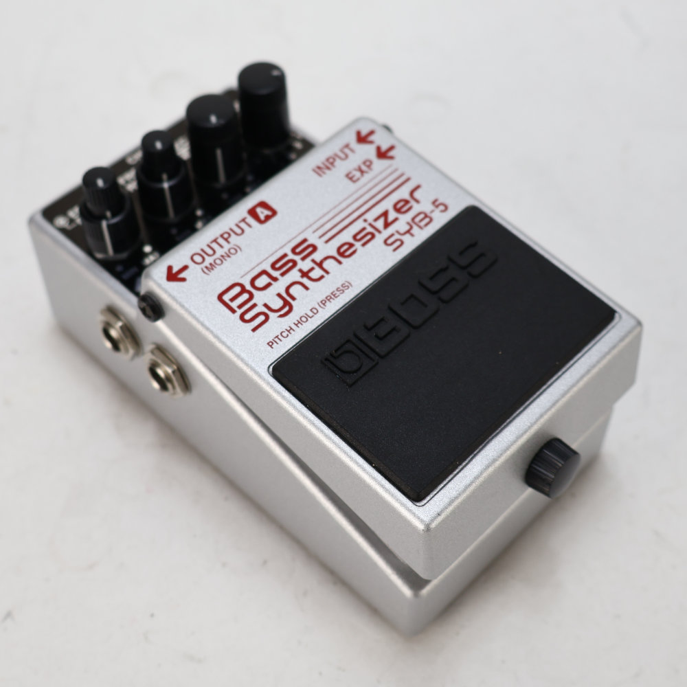 【中古】 ベースシンセサイザー BOSS SYB-5 Bass Systhsizer ボス ベースエフェクター 側面