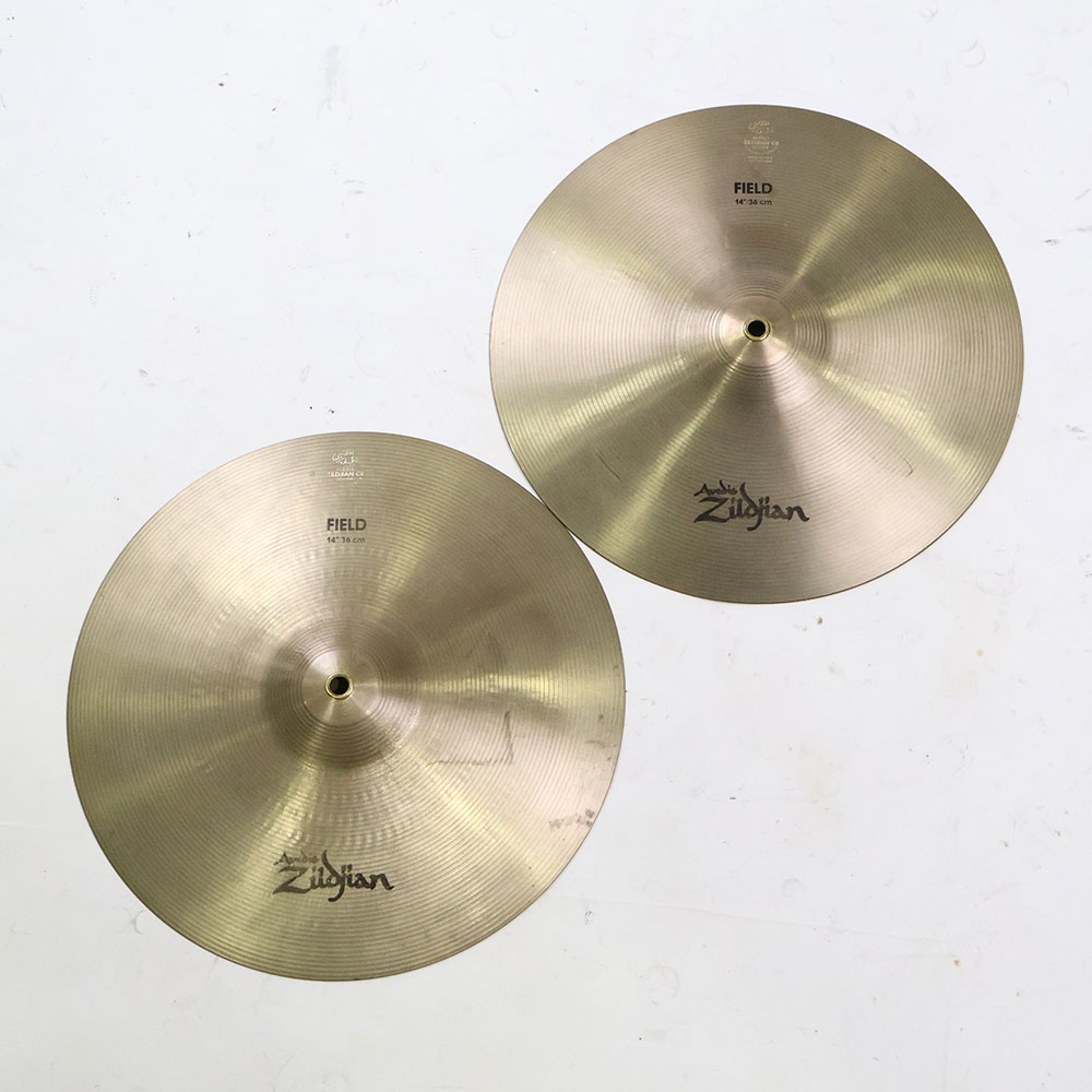 【中古】 コンサートシンバル 合わせシンバル ZILDJIAN A Zildjian FIELD 14インチ ペア