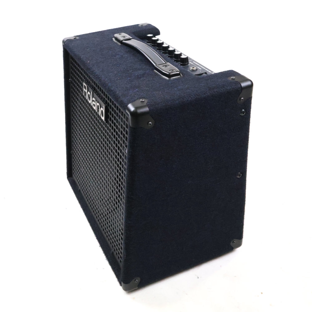 【中古】 ROLAND KC-200 キーボードアンプ 斜めアングル画像