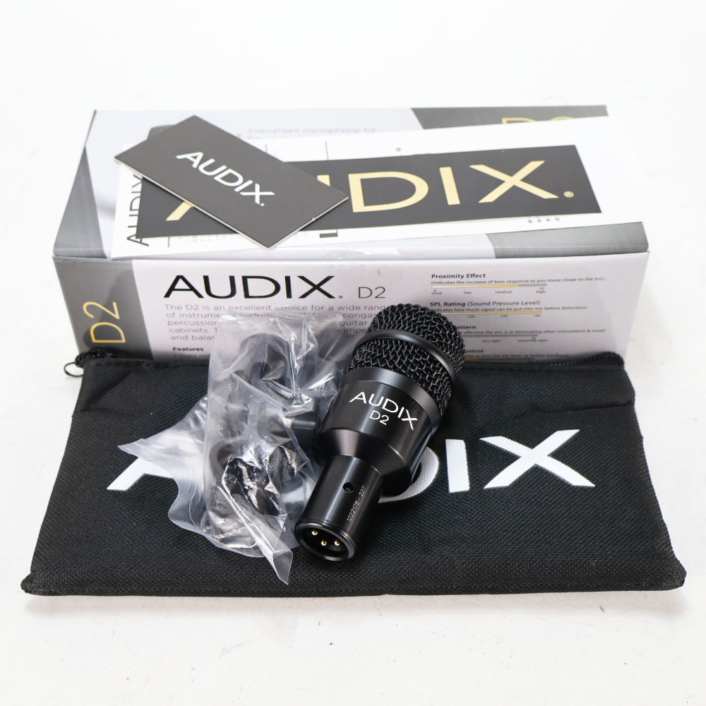 【中古】 AUDIX D2 ダイナミックマイクロフォン オーディックス