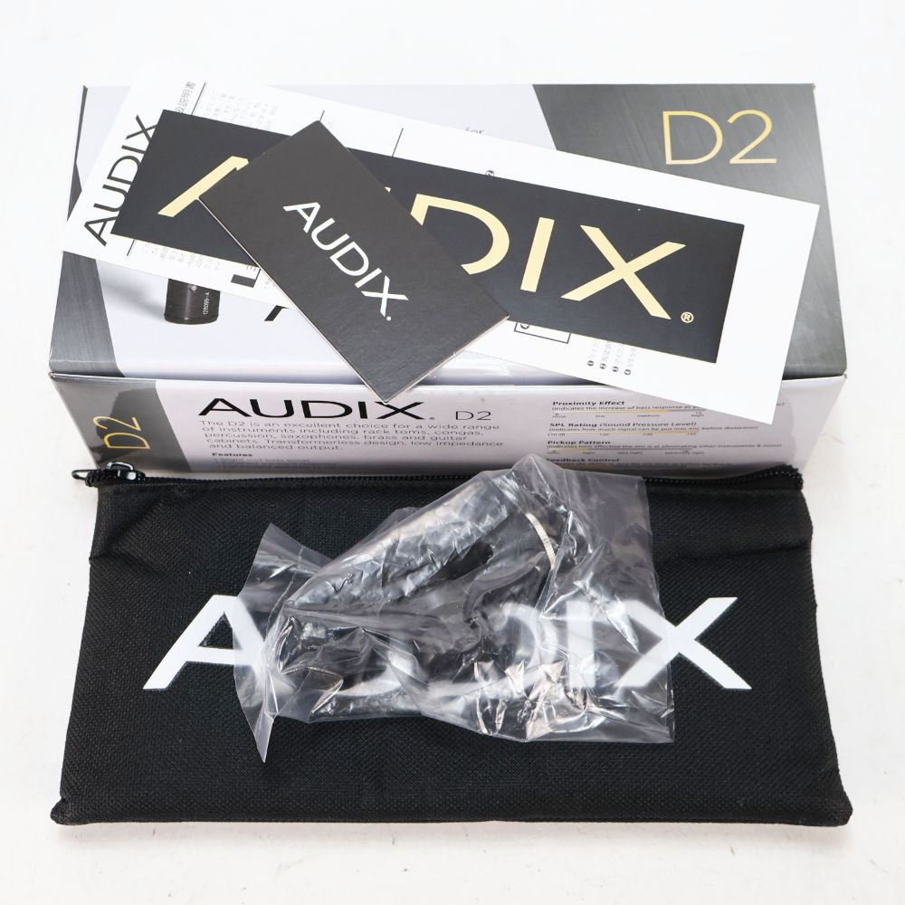 【中古】 AUDIX D2 ダイナミックマイクロフォン オーディックス 付属品画像