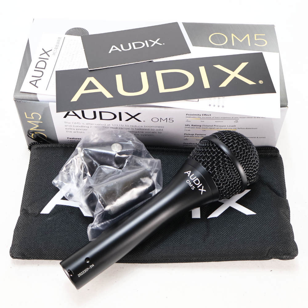 【中古】 AUDIX OM5 ボーカル用ダイナミックマイク オーディックス