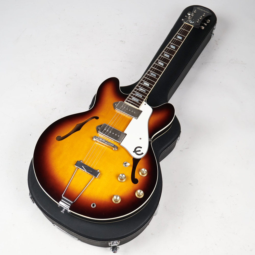 【中古】 Epiphone エピフォン CASINO Sunburst Orange Label 1996年製 Made in Japan カジノ エレキギター