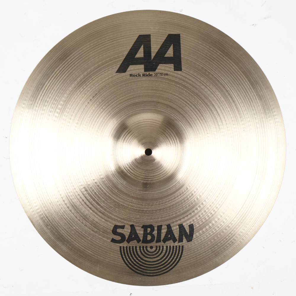 【中古】 ライドシンバル セイビアン SABIAN AA ROCK RIDE 20インチ