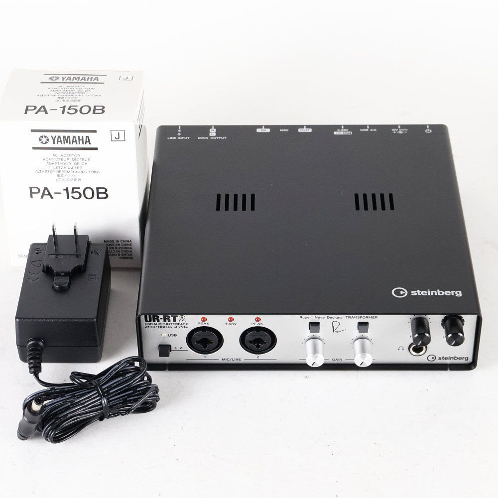【中古】 オーディオインターフェイス Steinberg UR-RT2 スタインバーグ Rupert Neve Designs トランスフォーマー2基搭載