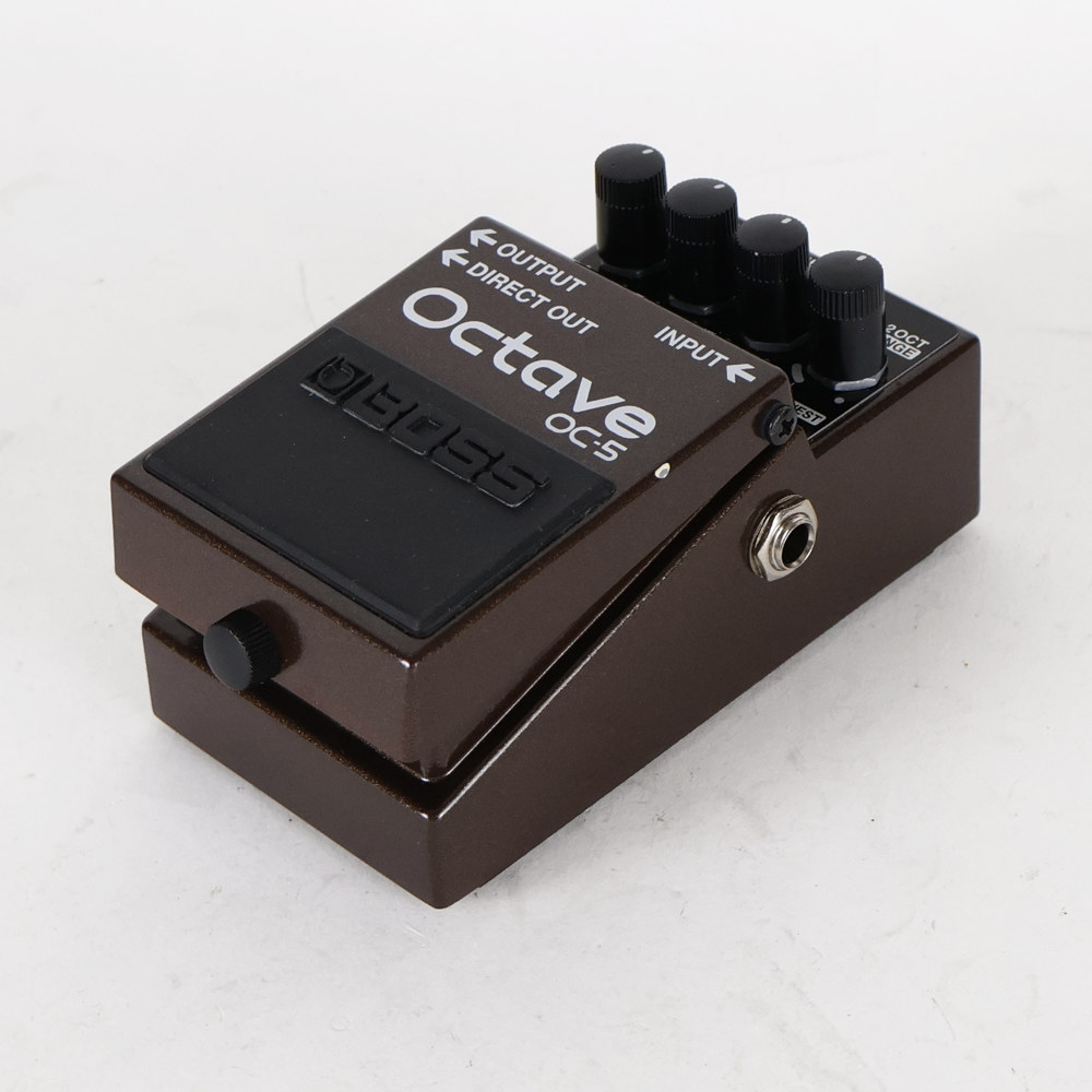 【中古】 オクターバー エフェクター BOSS OC-5 Octave ギターエフェクター オクターブ 側面