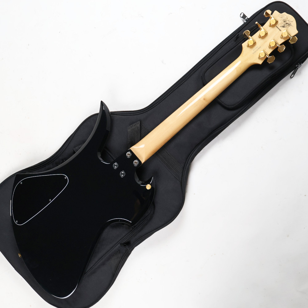 【中古】  エレキギター FERNANDES Burny MG-145X hideモデル サイケデリックペイント フェルナンデス バーニー ボディバック画像 