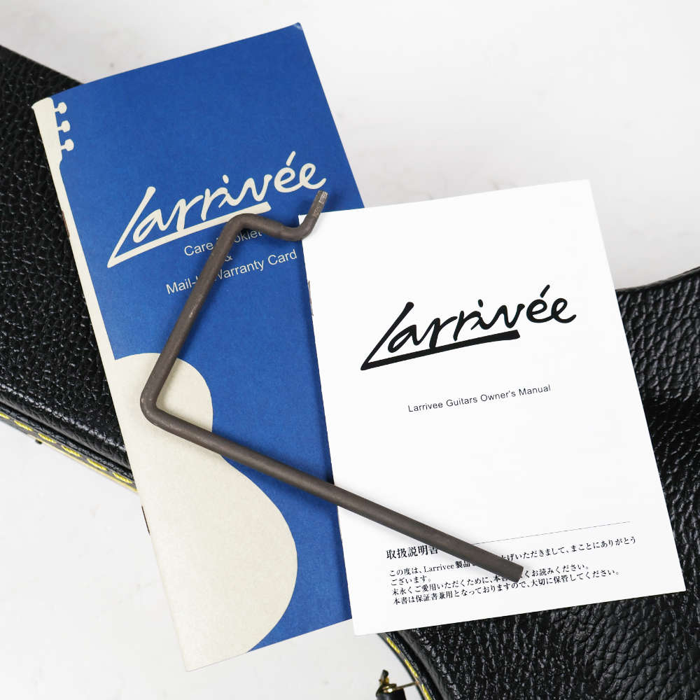 【中古】Larrivee ラリビー  D-40R/Rosewood Legacy Series 2014年製 アコースティックギター 付属品画像