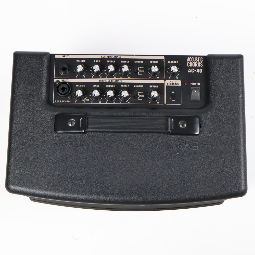 【中古】 アコースティックアンプ ROLAND AC-40 ローランド アコースティックギター用アンプ アコギアンプ コントロール
