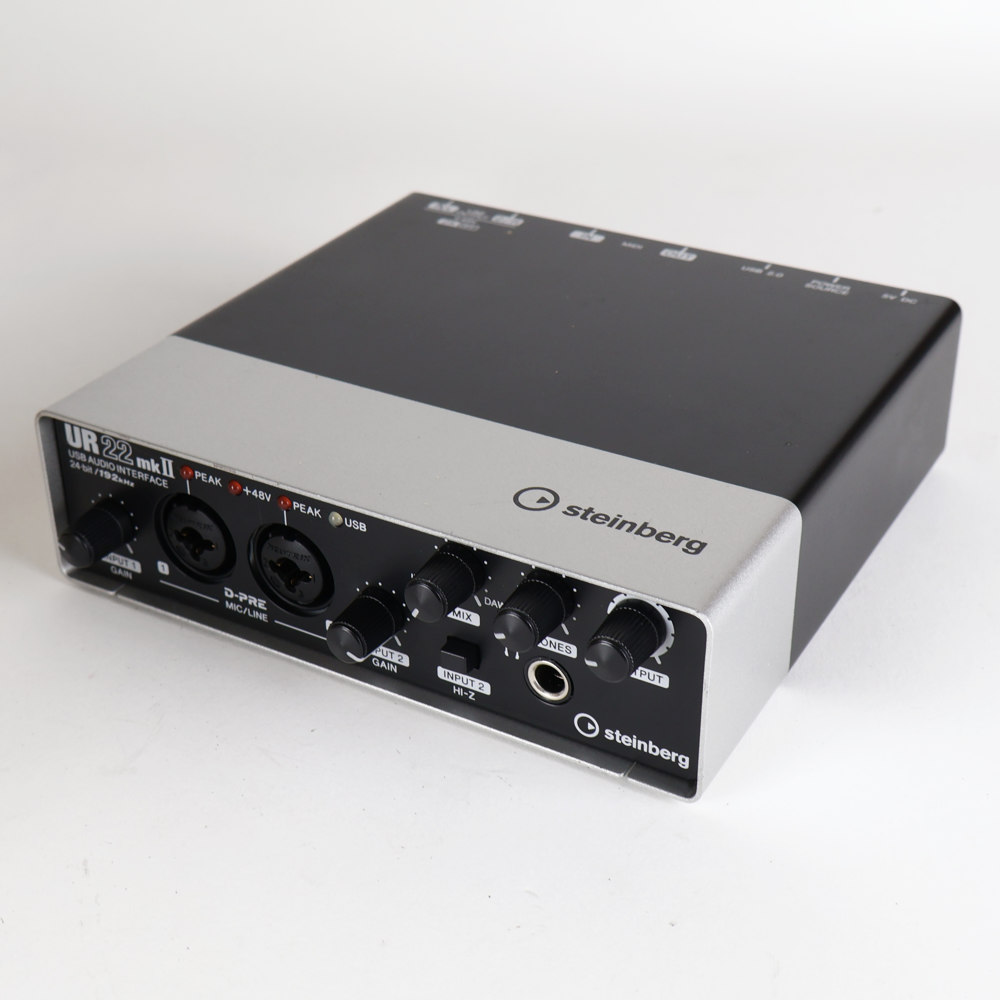 【中古】 オーディオインターフェイス Steinberg UR22mkII スタインバーグ USBオーディオインターフェース UR22 mk2