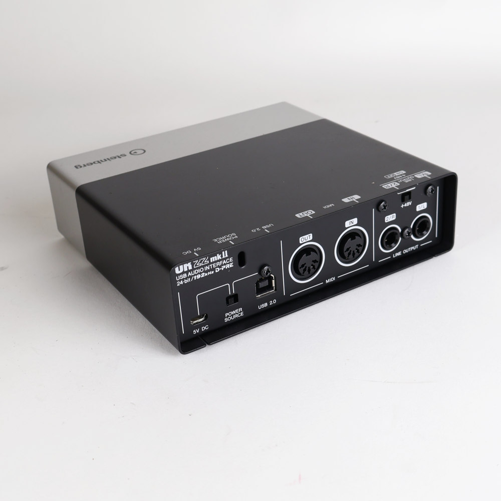 【中古】 オーディオインターフェイス Steinberg UR22mkII スタインバーグ USBオーディオインターフェース UR22 mk2 側面