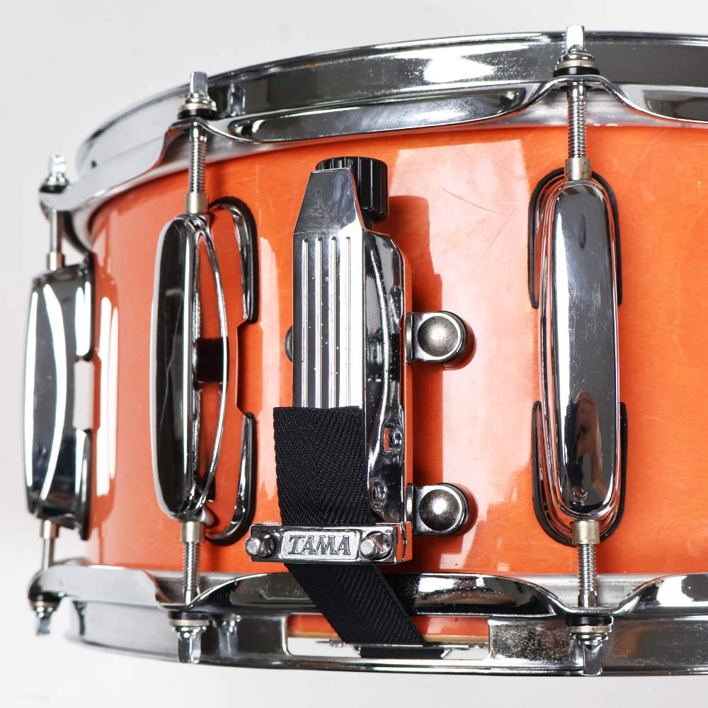 【中古】  スネアドラム タマ TAMA ウッドシェル スネアドラム 14ｘ6.5 1990s ストレイナー 