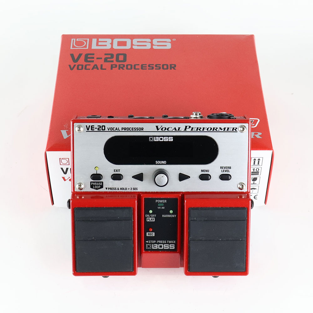【中古】 ボーカルエフェクター BOSS VE-20 Vocal Performer ボーカルパフォーマー ピッチコレクト