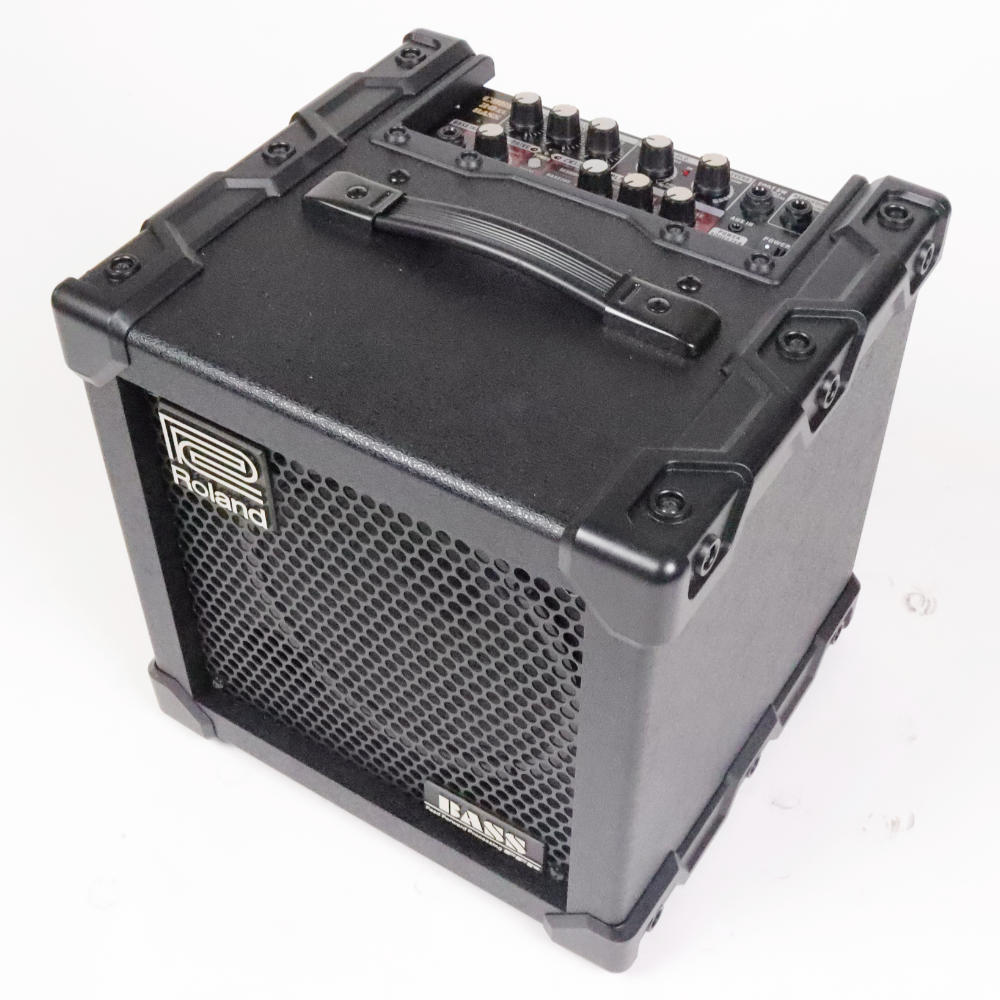 【中古】 ローランド ベースアンプ ROLAND CUBE-20XL BASS CB-20XL コンボアンプ 本体画像 斜め