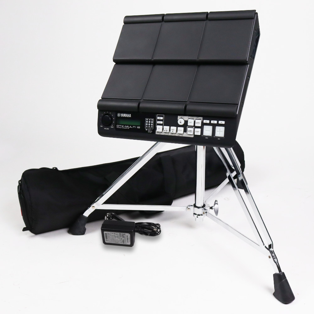 【中古】 ヤマハ YAMAHA DTX-MULTI 12 ドラムパッド スタンド付き